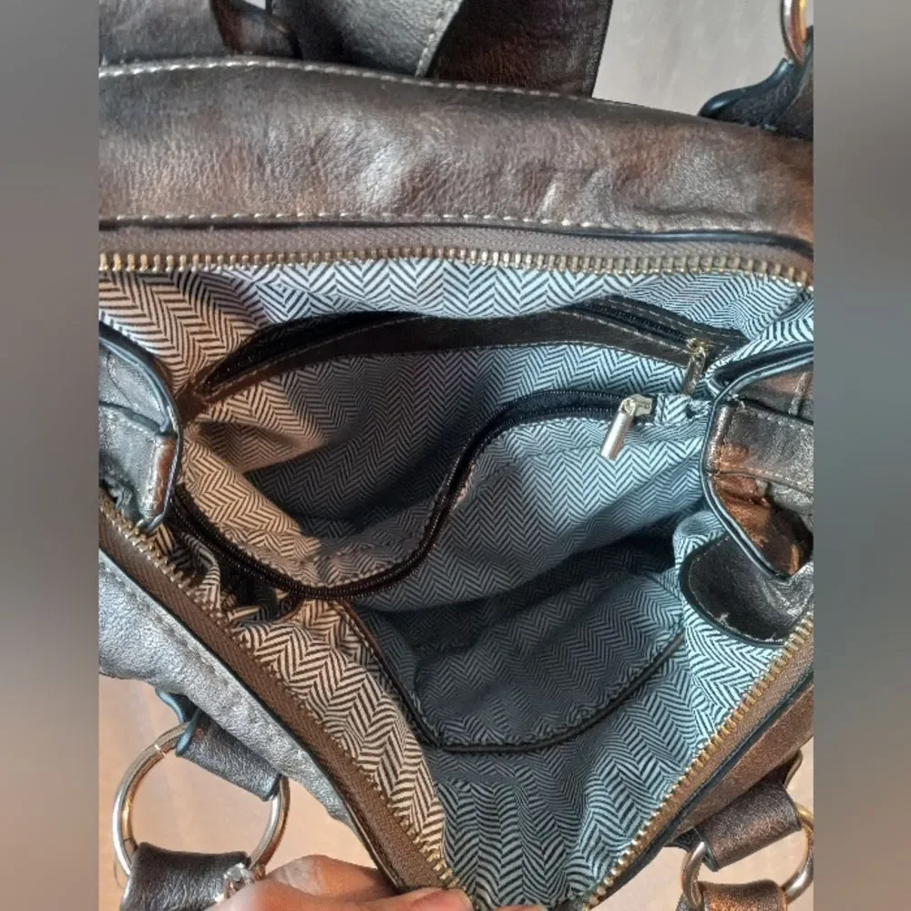 Metalic Purse No Name Handbag